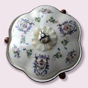 Vintage Divided Dish Angels